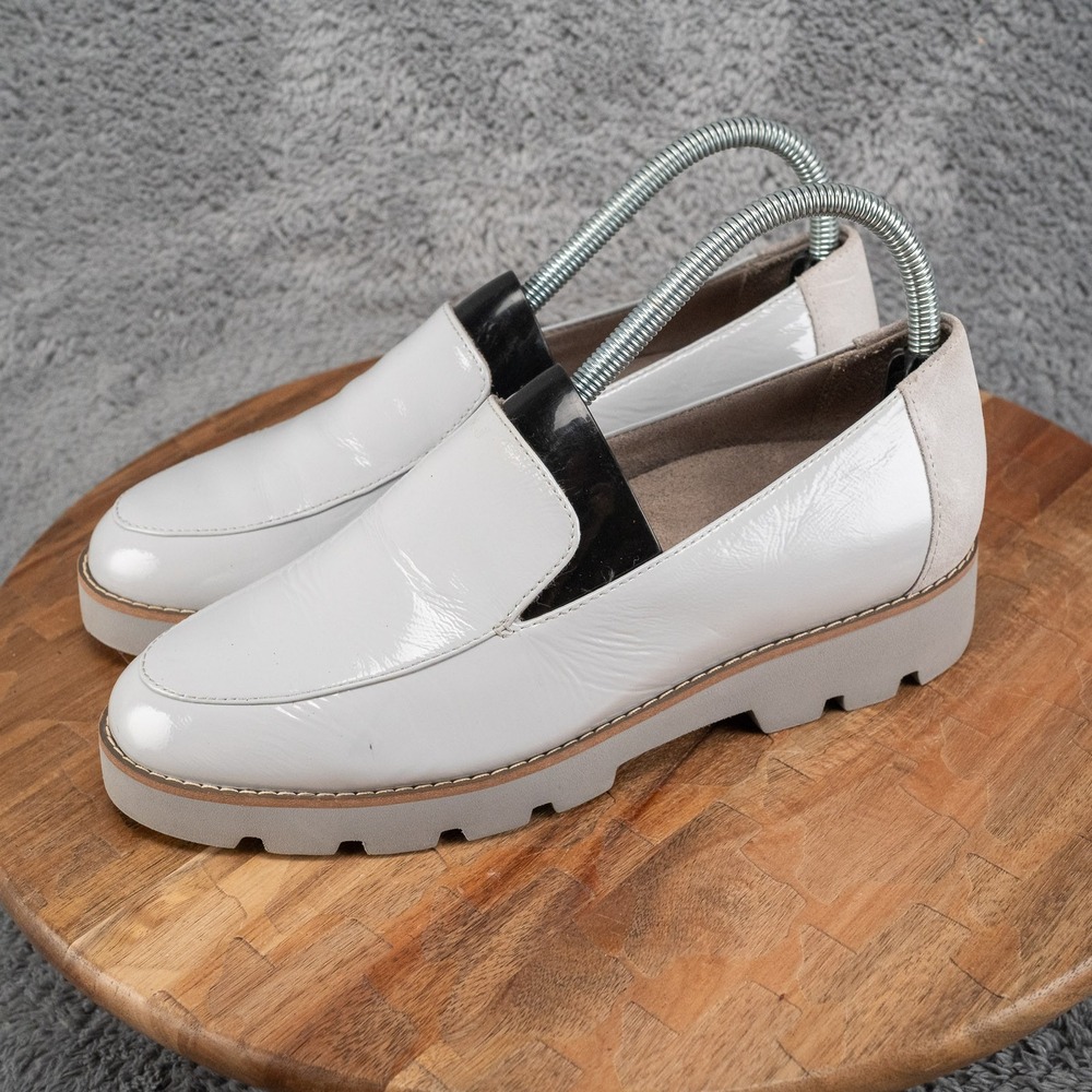 Vionic Kensley Women's Gray Patent Leather Loafer Size 7 - Picture 3 of 9